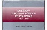 Estado y Hacienda Publica en Colombia