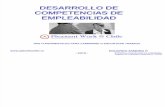 DESARROLLO DE COMPETENCIAS DE EMPLEABILIDAD