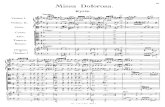 Caldara, Antonio - Missa Dolorosa - Coro y Orquesta