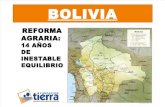 Bolivia Estructura Agraria. Alcides Vadillo