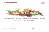 Lima Imaginada - Recorrido de autores latinoamericanos en Lima 2015