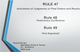 CivPro Presentation Rules 47,48,49
