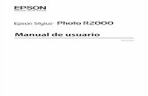 Instrucciones Impresora Epsonr2000