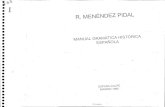 Manual de Gramática Histórica Española - Ramón Menéndez Pidal