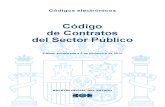 Codigo de Contratos Del Sector Publico español actualizado
