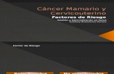 Factores de riesgo de cáncer mamario y cervicouterino