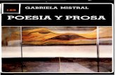 Leer Poesía y Prosa de Gabriela Mistral