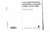 Las Organizaciones Sindicales y El Poder Militar (1976-1983)