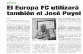 151125 La Verdad CG- El El Europa FC Utilizará También El José Puyol p.14