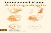 Immanuel Kant. Antropología (Ed. Alianza)