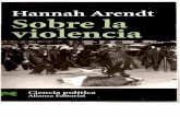 Arendt Hannah Sobre La Violencia