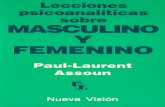 Lecciones Psicoanaliticas Sobre Masculino y Femenino Paul Laurent Assoun