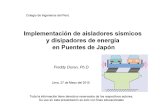 Implementacion de Aisladores Sismicos y Disipadores de Energia en Puentes de Japon