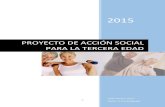 Proyecto de Acción Social Para La Tercera Edad