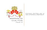 Marialis Cultus. Exhortación apostólica de Paulo VI