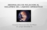 Anomalias Relacion Al Volumen Del Liquido Amniotico