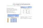 Climograma CON EXCEL