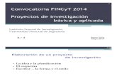 Proyectos 3 FINCyT 2014 Pierre Saya