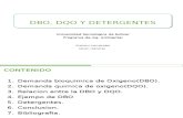 Dbo, Dqo y Detergentes Exp