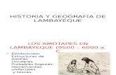 Historia y Geografia Lambayecana