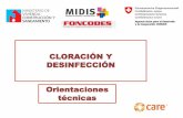 3. Cloracion y Desinfección MVCS-FONCODES