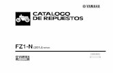 Yamaha FZ1 - 2009 - Catalogo de Partes