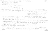 Resumen Teoría Análisis Matemático III