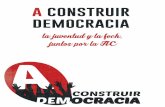 Programa A Construir Democracia - Lista A a la FECh 2016