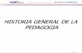 Antologia Historia General de La Pedagogia