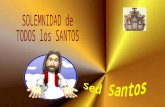 En el rezo del "Credo", profesamos una verdad: " Creo en la Comunión de los Santos". Hoy, en la fiesta de Todos los Santos, vamos a profundizar esta.