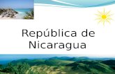 República de Nicaragua. Quien soy? Nací en una pequeña ciudad en el sur oeste de Nicaragua Soy nicaragüense Cerca de Rivas, al lado de los volcanes.