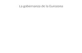 La gobernanza de la Eurozona. La crisis Política a aplicar. Objetivos a c/p 1.Garantizar el pago del servicio de la deuda externa (intereses y capital)