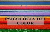 PSICOLOGÍA DEL COLOR. ¿Como nos afectan los colores? Cada uno tiene sus propias ideas, antipatías o simpatías, gusto o desagrado sobre cada color, pero.