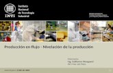 Producción en flujo - Nivelación de la producción Disertante: Ing. Guillermo Wyngaard INTI Mar del Plata.