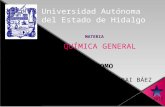 Universidad Autónoma del Estado de Hidalgo TEMA 1. ATOMO ELABORO: M. en C. NAYELI SARAI BÁEZ HERNÁNDEZ Agosto-Noviembre 2015.