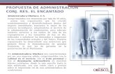 PROPUESTA DE ADMINISTRACION CONJ. RES. EL ENCANTADO Administradora Obelisco, C.A. Comprometidos con Venezuela por más de 50 años, somos una organización.