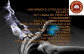 UNIVERSIDAD CATÓLICA DE EL SALVADOR FACULTADA DE CIENCIAS Y HUMANIDADES ESCUELA DE ENFERMERIA TEMA: INFORMÁTICA APLICADA A LA MEDICINA. ALUMNO: HENRY.