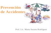 Prevención de Accidentes Prof. Lic. Marta Susana Rodríguez.