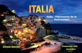 Italia - Patrimonio de la Humanidad Cinco tierras Producción: ZWS D.2-6-2014.