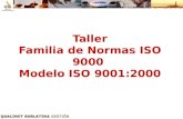 Taller Familia de Normas ISO 9000 Modelo ISO 9001:2000.