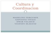 MADELINE FERGUSON GIOVANNI VITALE OMAR VELASCO VIANNEY OLAGUEZ Cultura y Coordinacion.