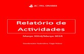 Relatório Actividades FAL ONESES 2014/2015