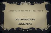 Distribución de Bernoulli - Binomial