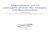 LIBRO Algoritmos en El Posoperatorio de Cirugía Cardiovascular