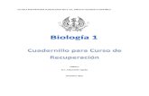Cuadernillo Curso de Recuperación Biologia i