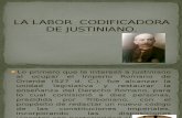 Diapositivas de La Labor Codificadora de Justiniano