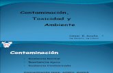 Contaminación, Toxicidad y Ambiente