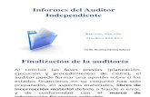 Informes Del Auditor Independiente