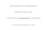 2pot - Plan de Ordenamiento Territorial - La Vega - Cundinamarca - 2000