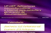 Bases de Datos UF 1467 Aplicaciones Microinformáticas e Internet Para Consulta y Generación de Documentación